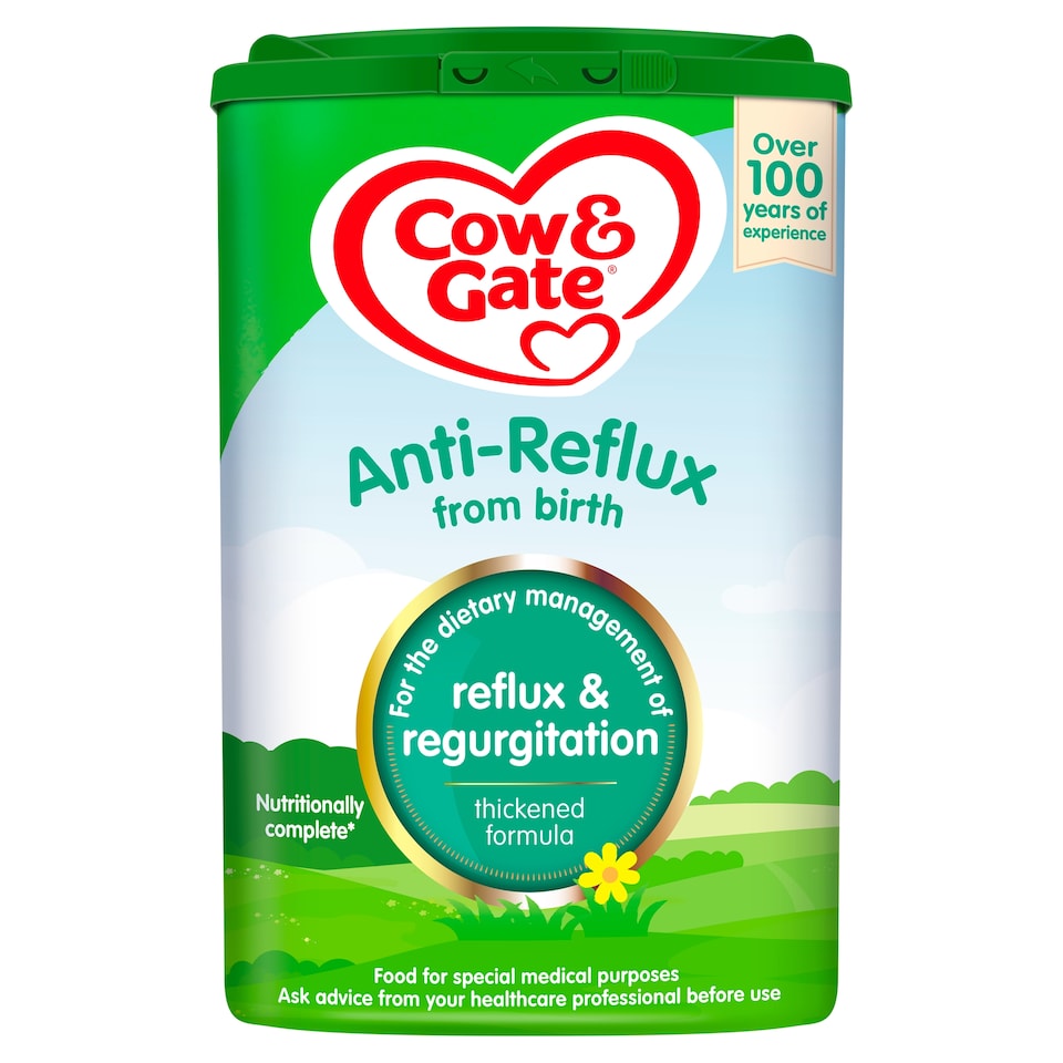 image 1 of Cow & Gate Anti-Reflux Baby Milk Formula Powder from Birth 800g