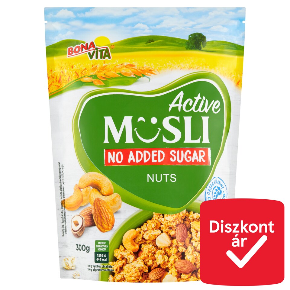 image 1 of Bonavita Active Crunchy Musli with Nuts 300 g