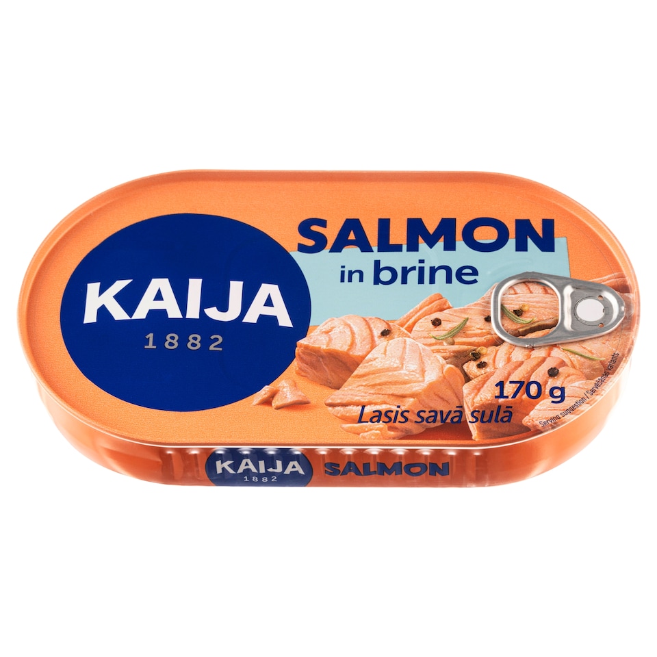 Kaija Salmon Pieces in Their Own Juice 170 g