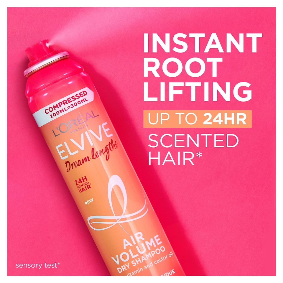image 1 of L'oreal Paris Elvive Dream Lengths Air Volume Dry Shampoo 200Ml