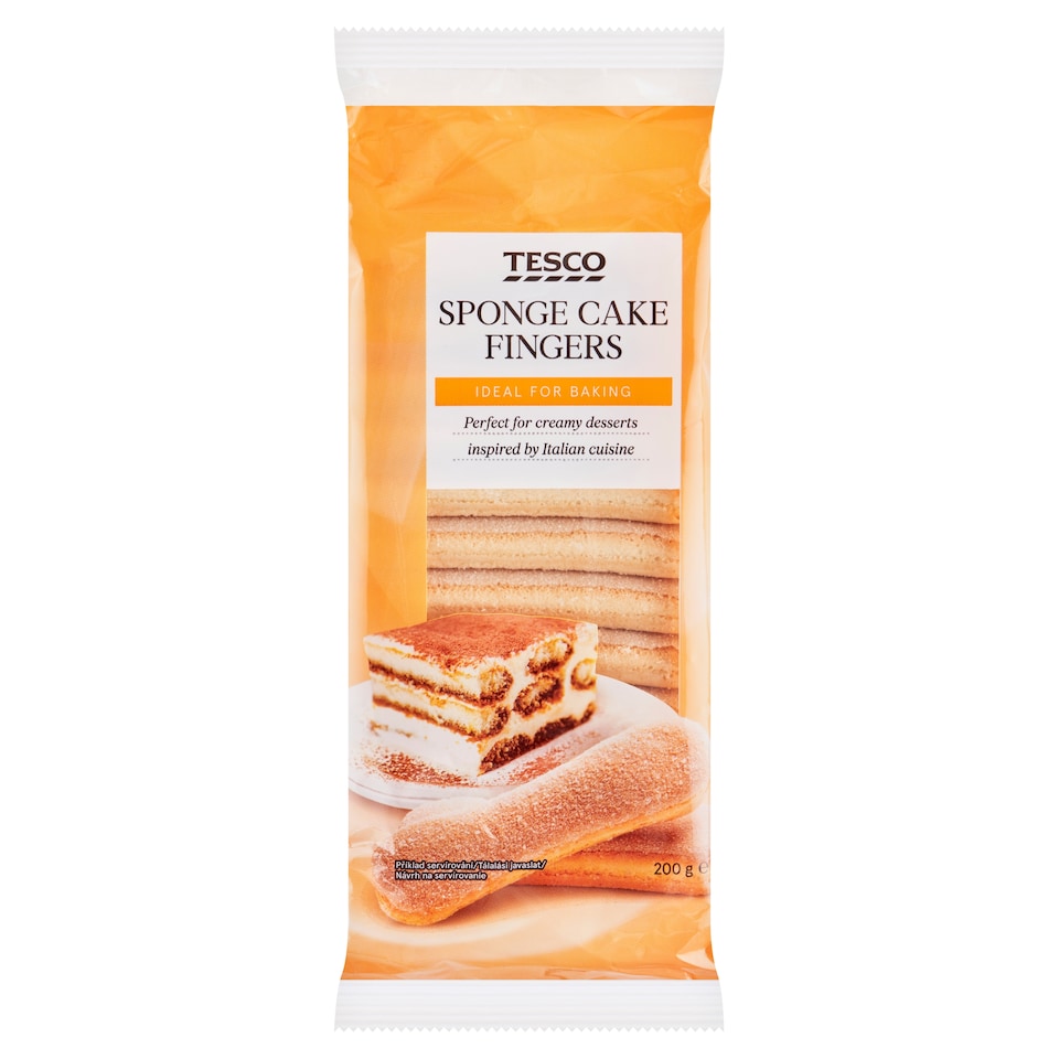 Tesco Sponge Cake Fingers 200 g