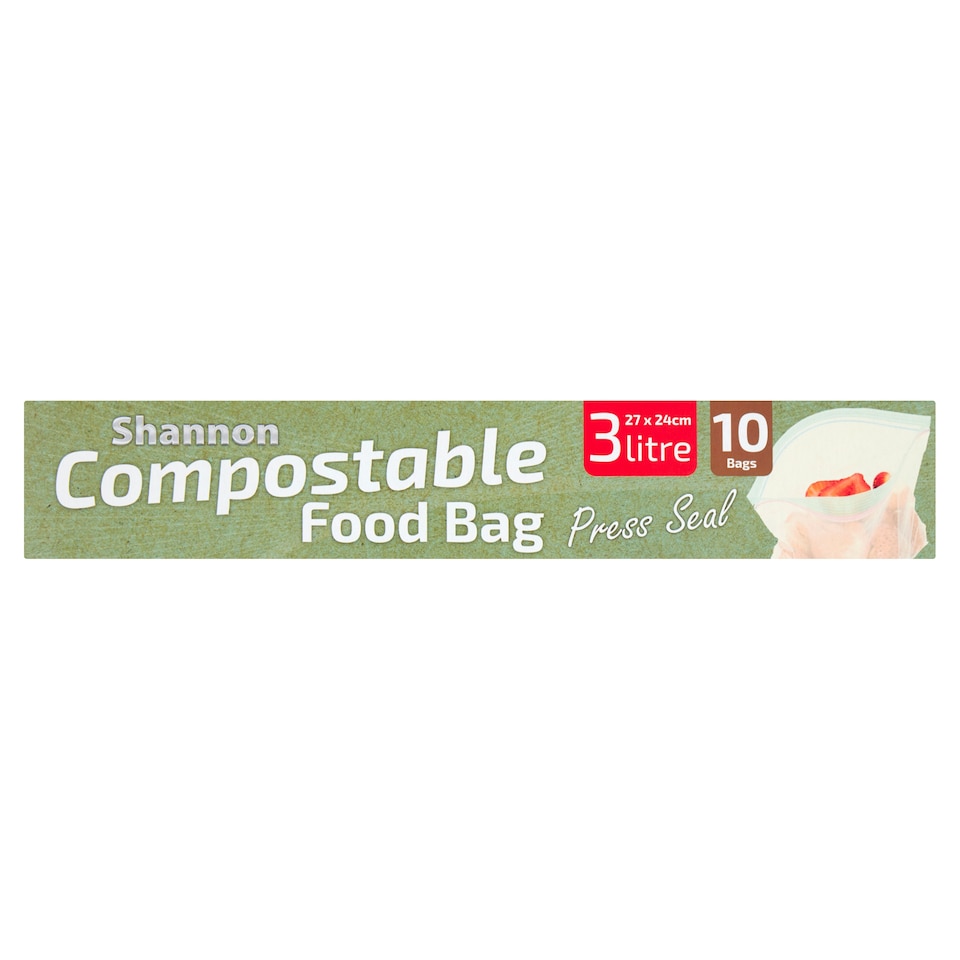 Shannon C/Postable Food Bag 3L 10Bags