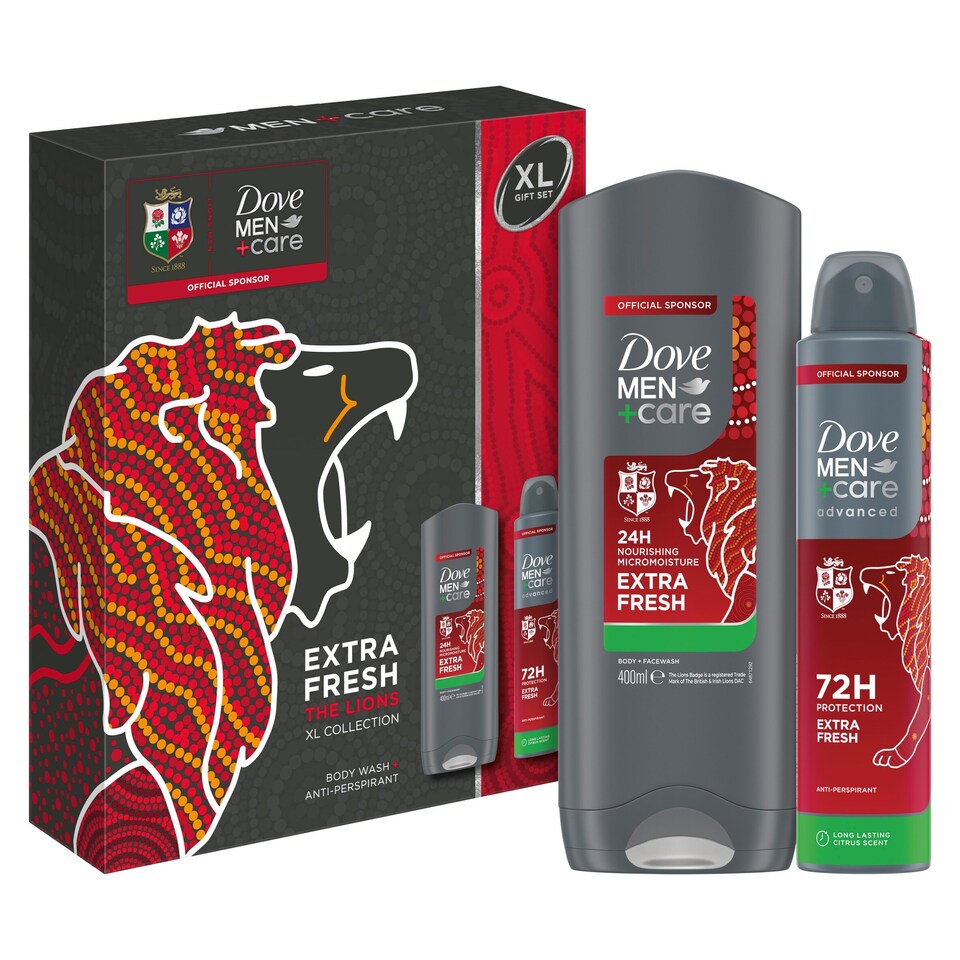 image 1 of Dove Men + Care Lions XL Duo Gift Set 