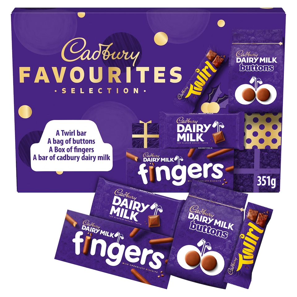Cadbury Favourites Selection box 351g
