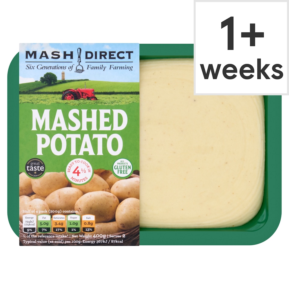 Mash Direct Mashed Potato 400G