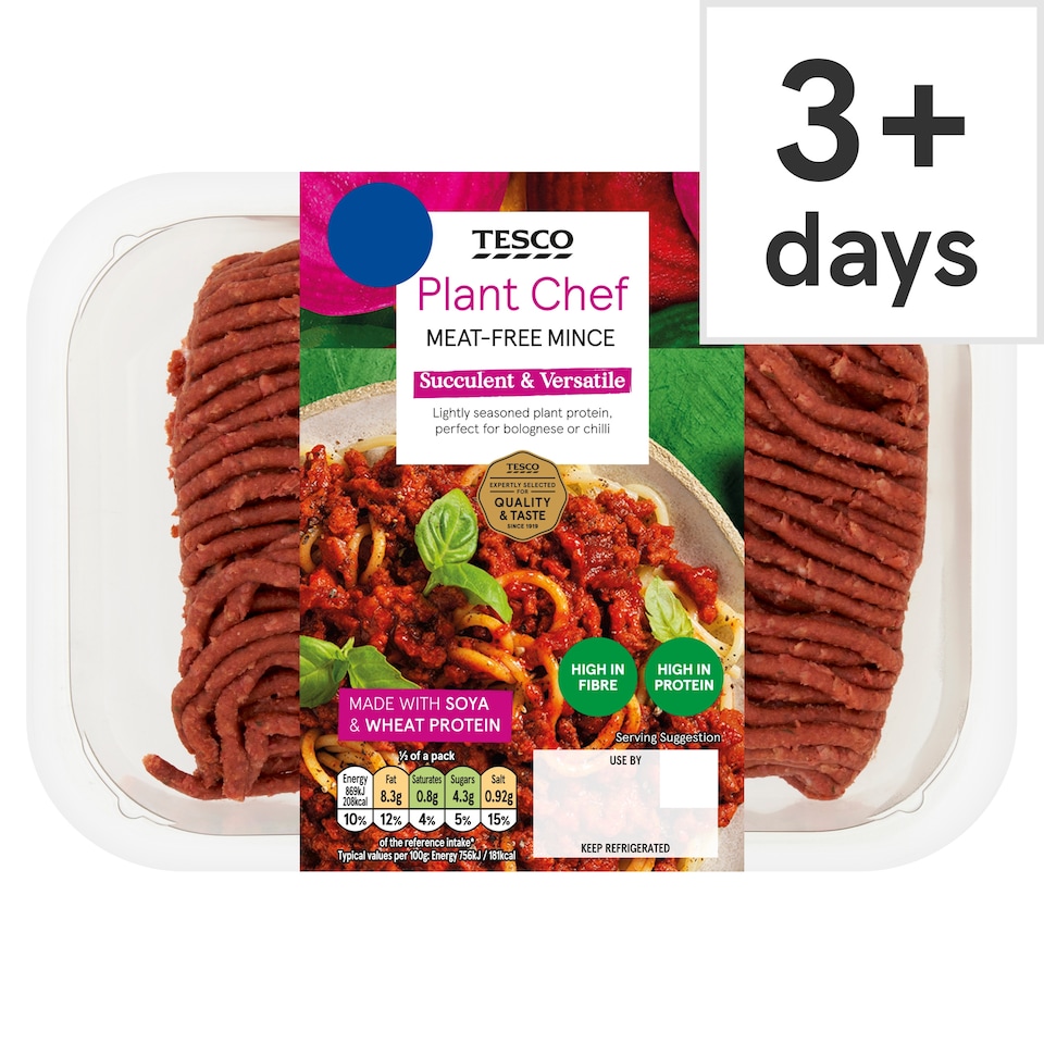 Tesco Plant Chef Meat-Free Mince 250g