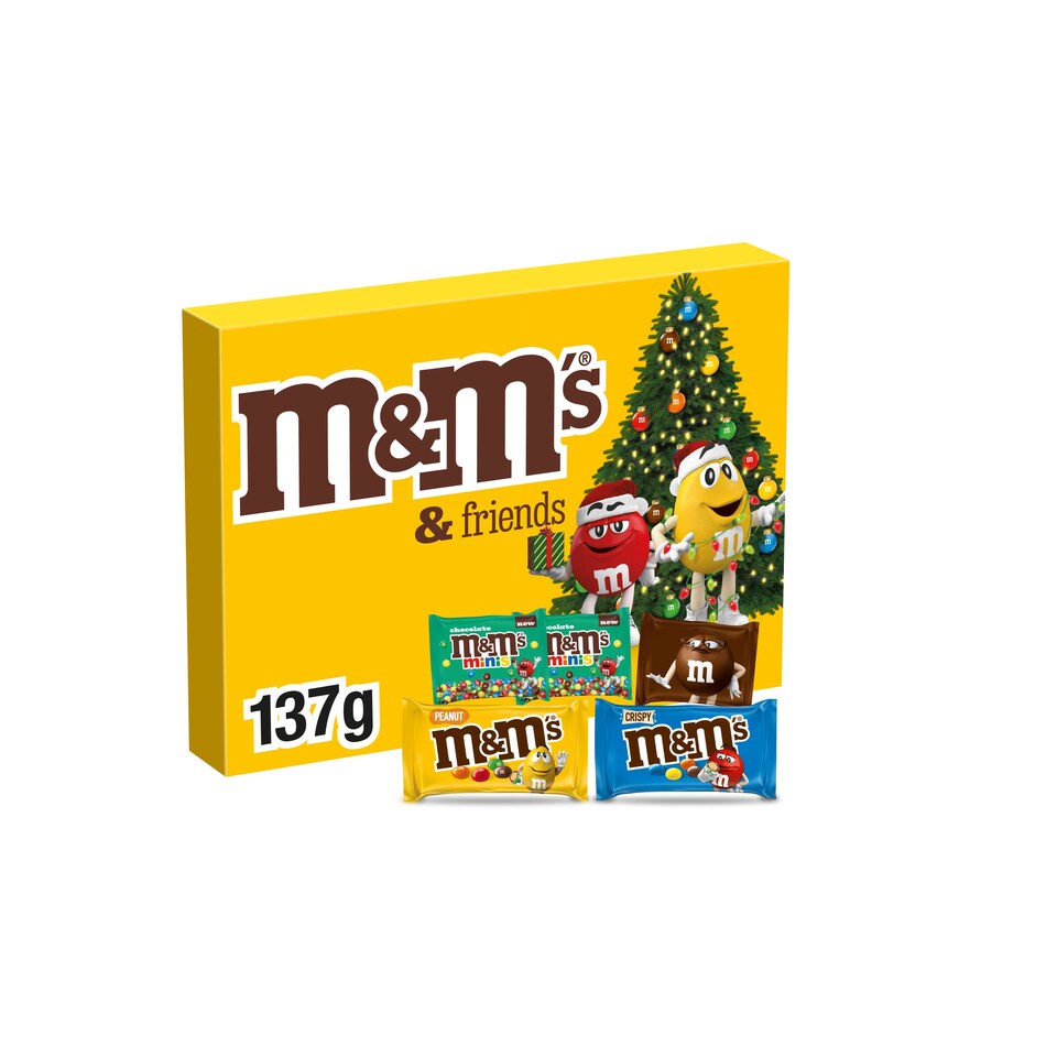 M&M's & Friends Milk Chocolate Medium Selection Box 137g