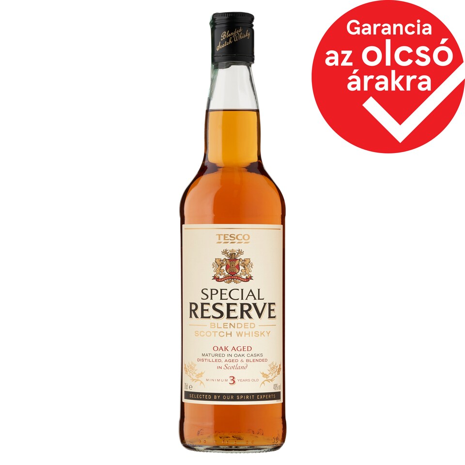 Tesco Blended Scotch Whisky 3 Years Old 40% 700 ml