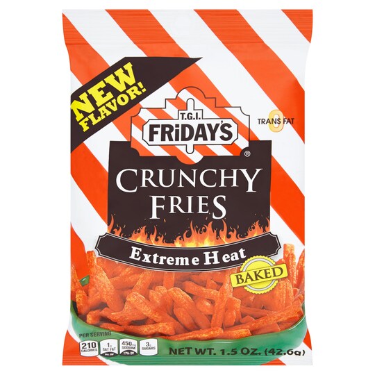Tgi Fridays Crunchy Fries Extreme Heat 42.6G