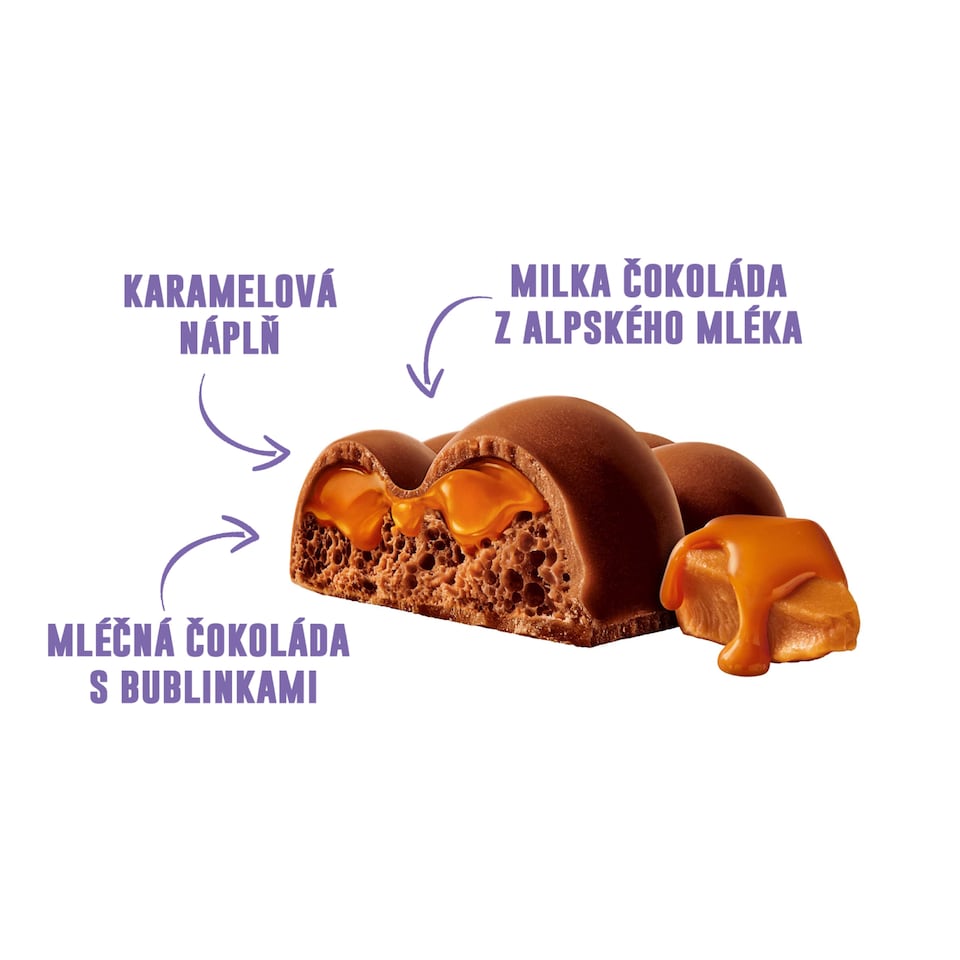 image 1 of Milka Mmmax Luflée Caramel 250g