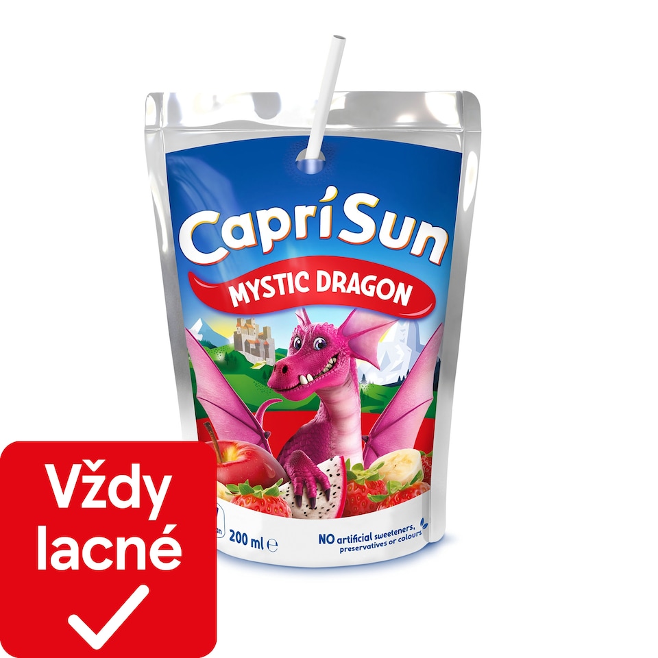 obrázok 1 z Capri-Sun Mystic Dragon nesýtený nealkoholický ovocný nápoj 200 ml