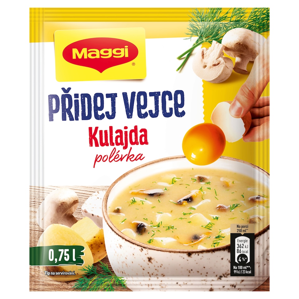 MAGGI Přidej vejce Kulajda polévka sáček 48g