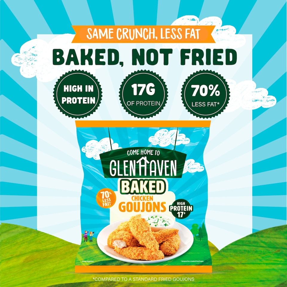 image 1 of Glenhaven Baked Chicken Goujons 360g