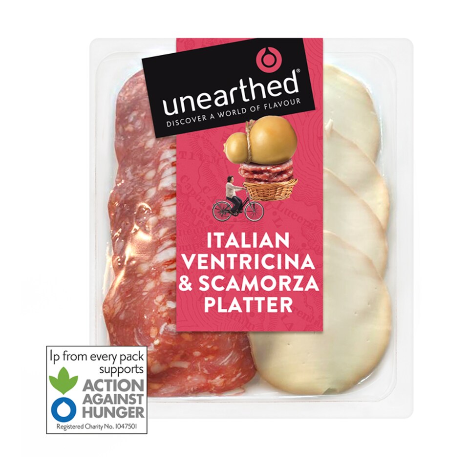 Unearthed Salami Ventricina & Scamorza Platter 110g