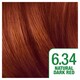 image 3 of Garnier Nutrisse 6.34 Dark Natural Red Prmt Hair Dye