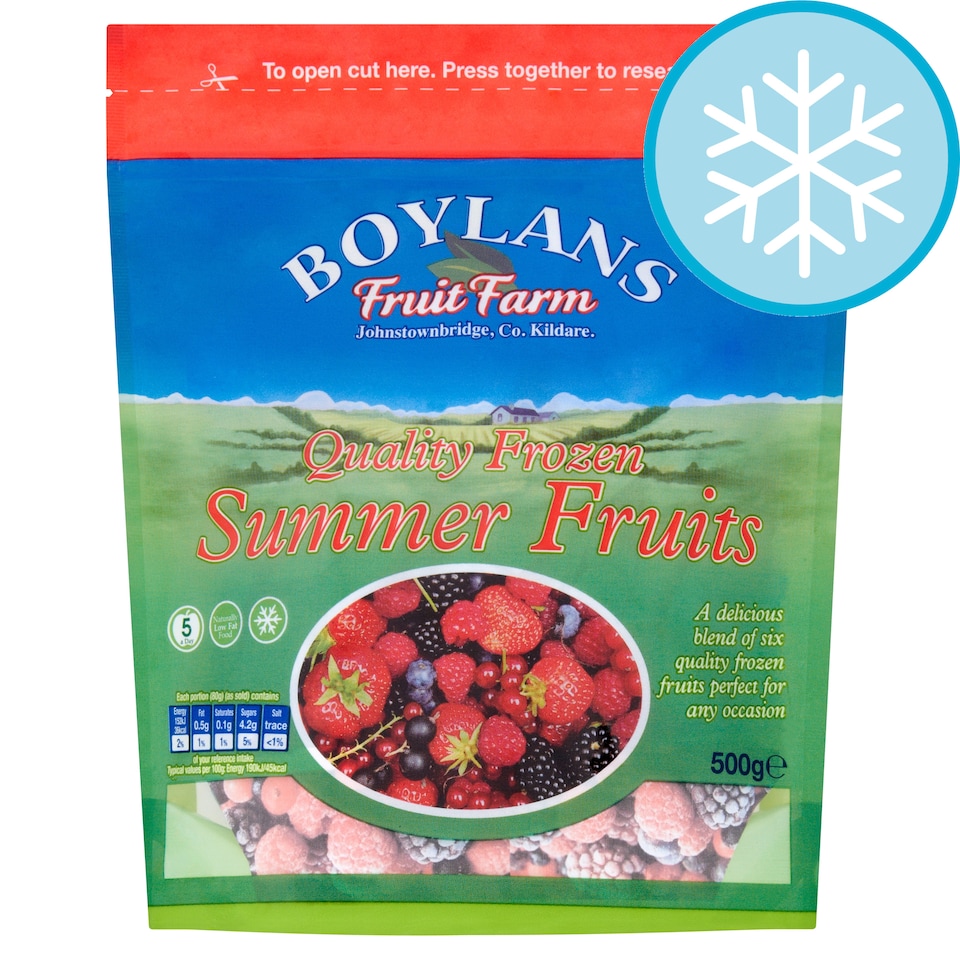 Boylans Fruit From Luxury Summer Fruit Mix 500G