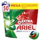 image 1 of Ariel Allin1 PODS +Extra Stain Removal Washing Capsules, 50 Washes