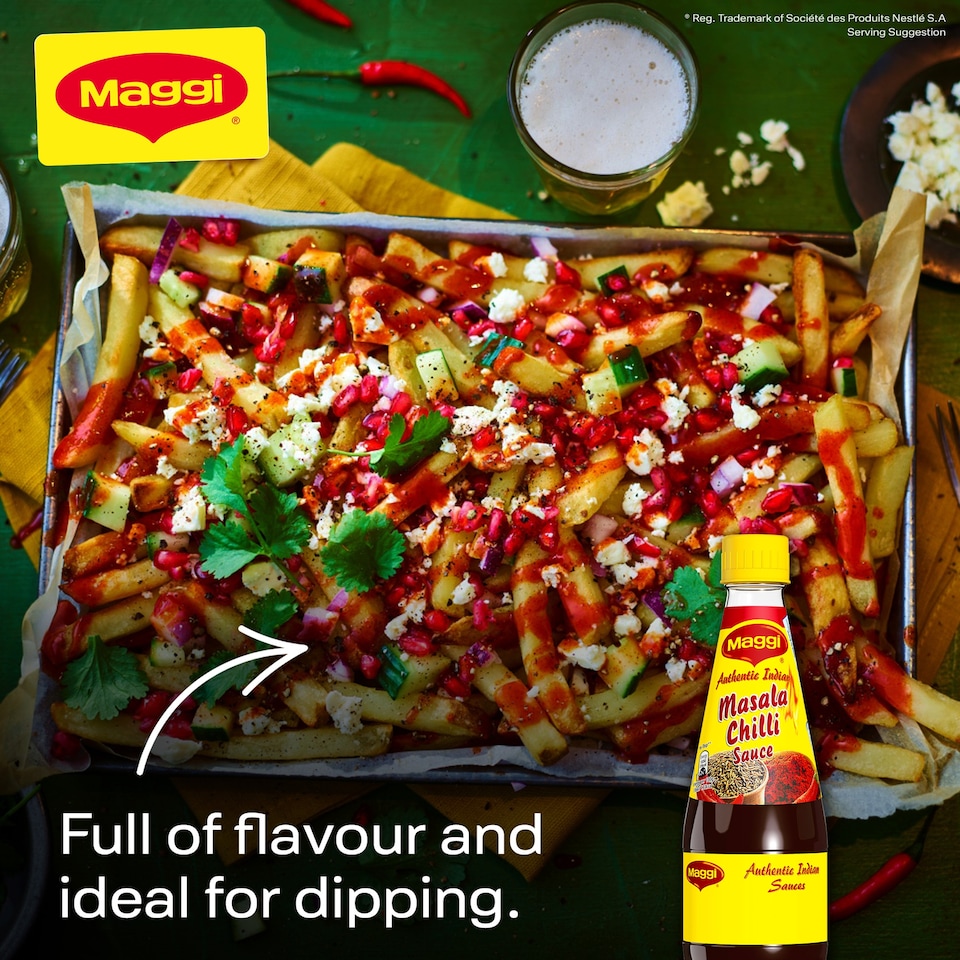 image 1 of Maggi Authentic Indian Masala Chilli Sauce 400g