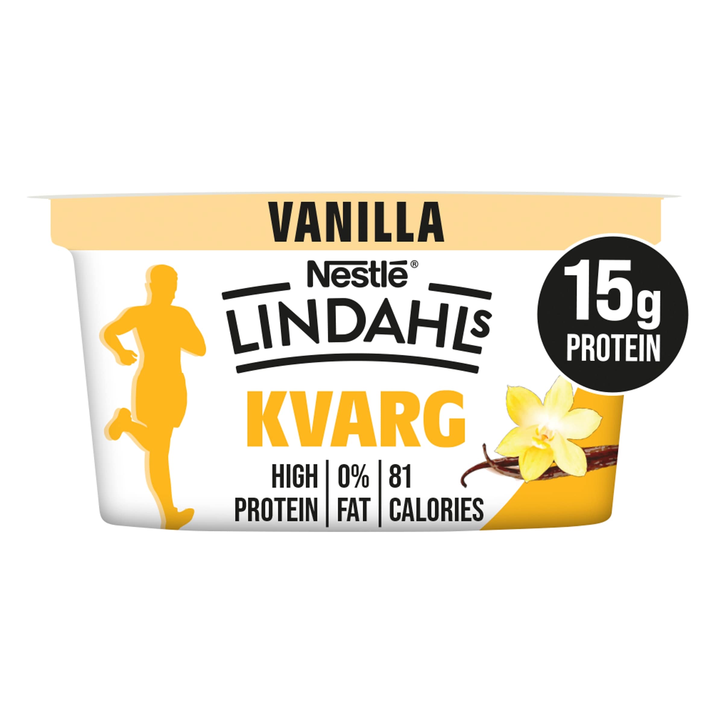 Lindahls Kvarg Vanilla 150G Pot