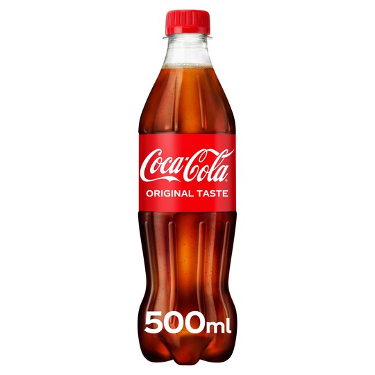 Coca Cola Regular 500Ml Tesco Groceries