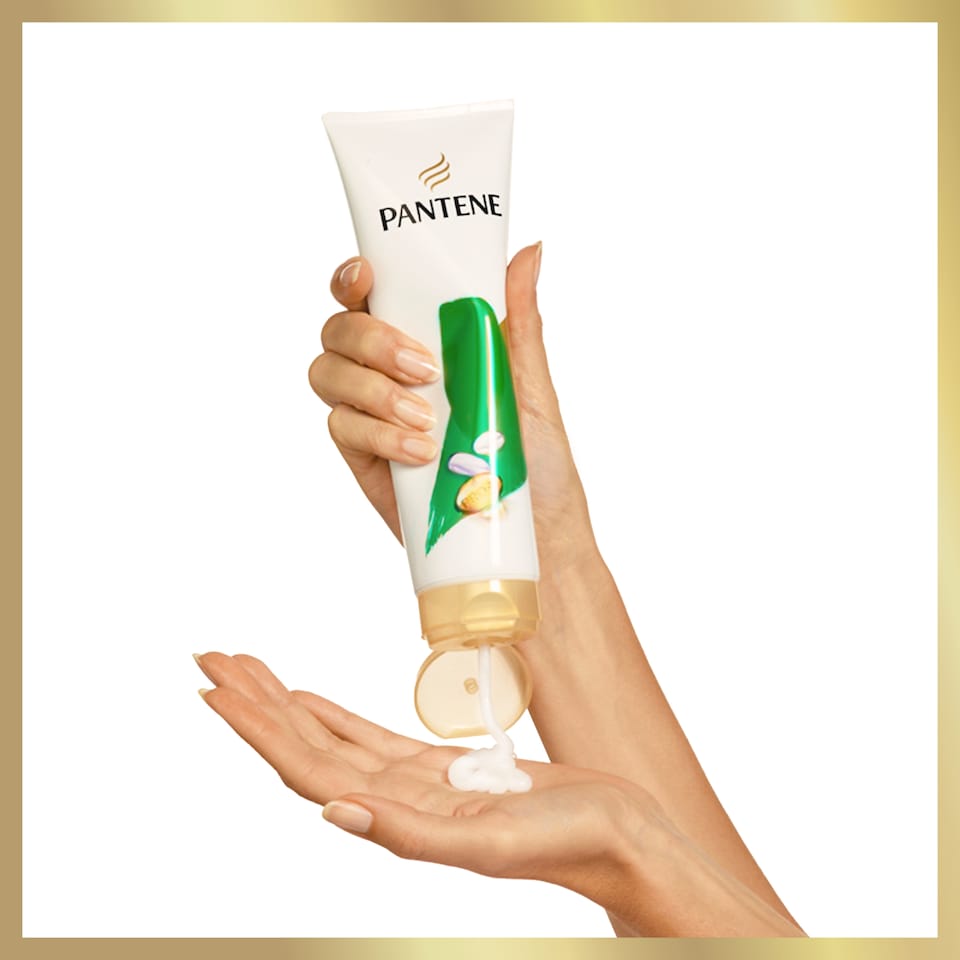 image 1 of Pantene Smooth & Sleek Hair Conditioner 90ml