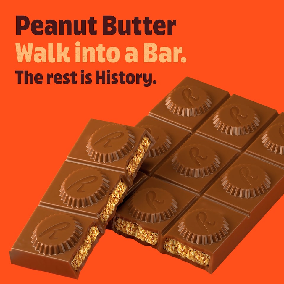 image 1 of Reese's Milk Chocolate Peanut Butter Bar 90g
