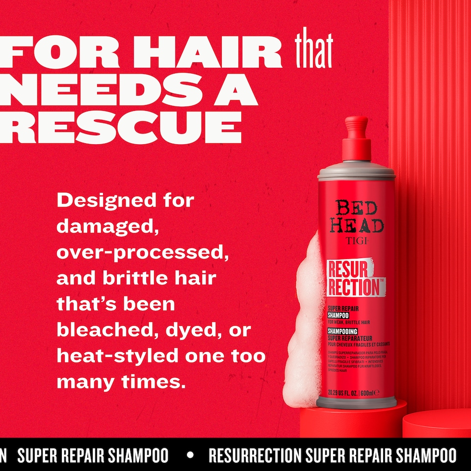 image 1 of Bed Head Tigi Resurrection Shampoo 400Ml