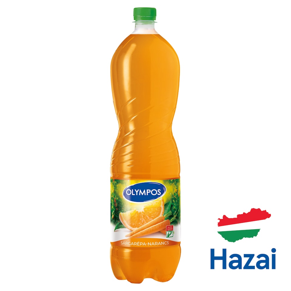 Olympos energiaszegény sárgarépa-narancs szénsavmentes üdítőital édesítőszerekkel 1,5 l