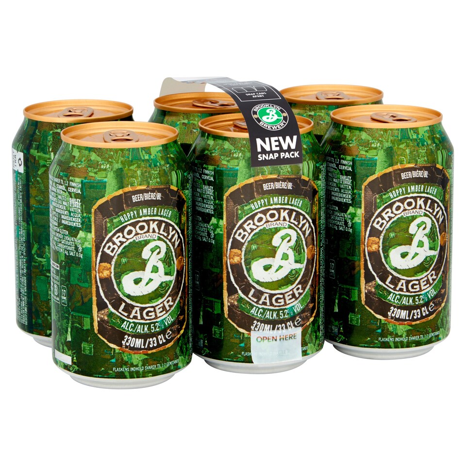 Brooklyn Lager Beer 6 X 330Ml