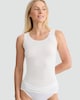 image 3 of F&F 2-Pack Pointelle Lace Trim Thermal Vests in Black
