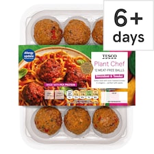 Tesco Plant Chef Meat-Free Balls 12 Pack 336g