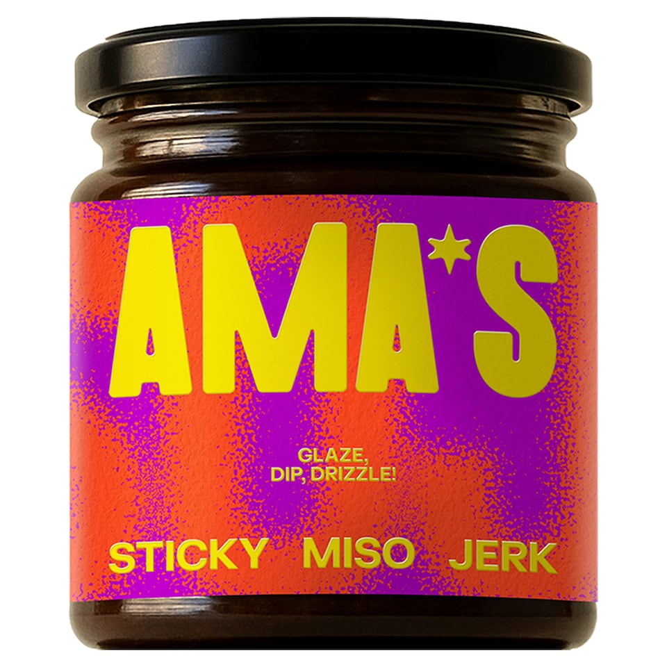 image 1 of Ama's Sticky Miso Jerk Sauce 185g