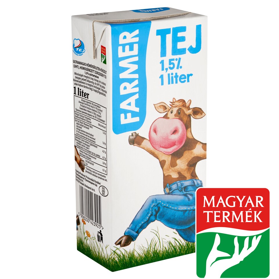 Farmer UHT Low-Fat Milk 1,5% 1 l