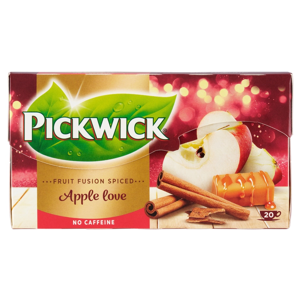 obrázok 1 z Pickwick Fruit Fusion Ovocný čaj aromatizovaný s jablkami, škoricou 20 x 1,75 g (35 g)