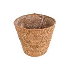 Candlelight Woven Planter