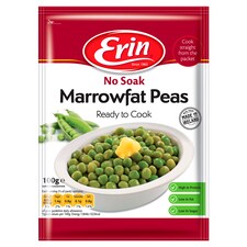 Erin No Soak Marrow Fat Peas 100G