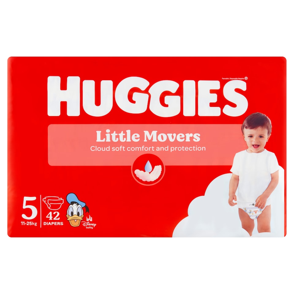 image 1 of Huggies Little Movers Diapers Size 5 Children 11-25 kg 42 pcs