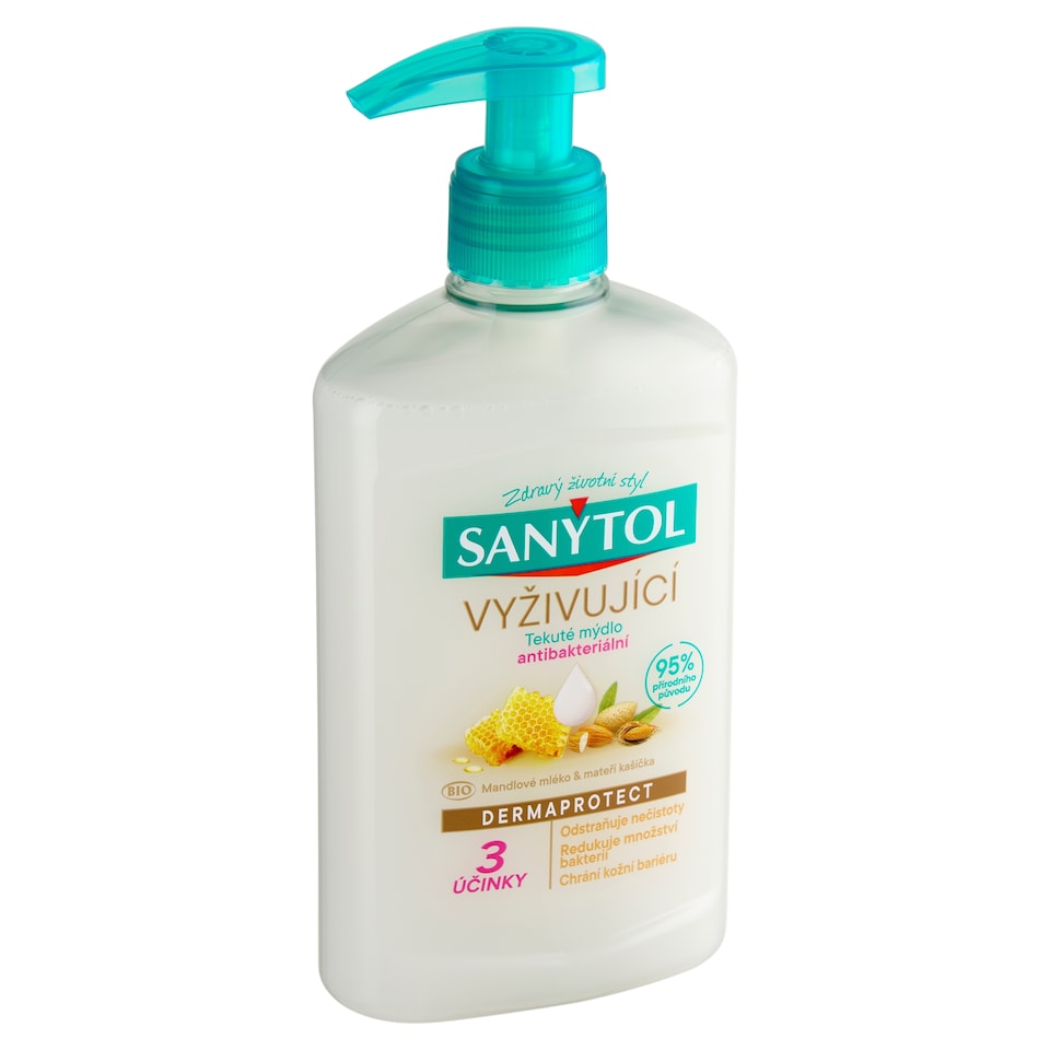 Obrázek 1 pro produkt Sanytol vyživující tekuté mýdlo antibakteriální 250ml