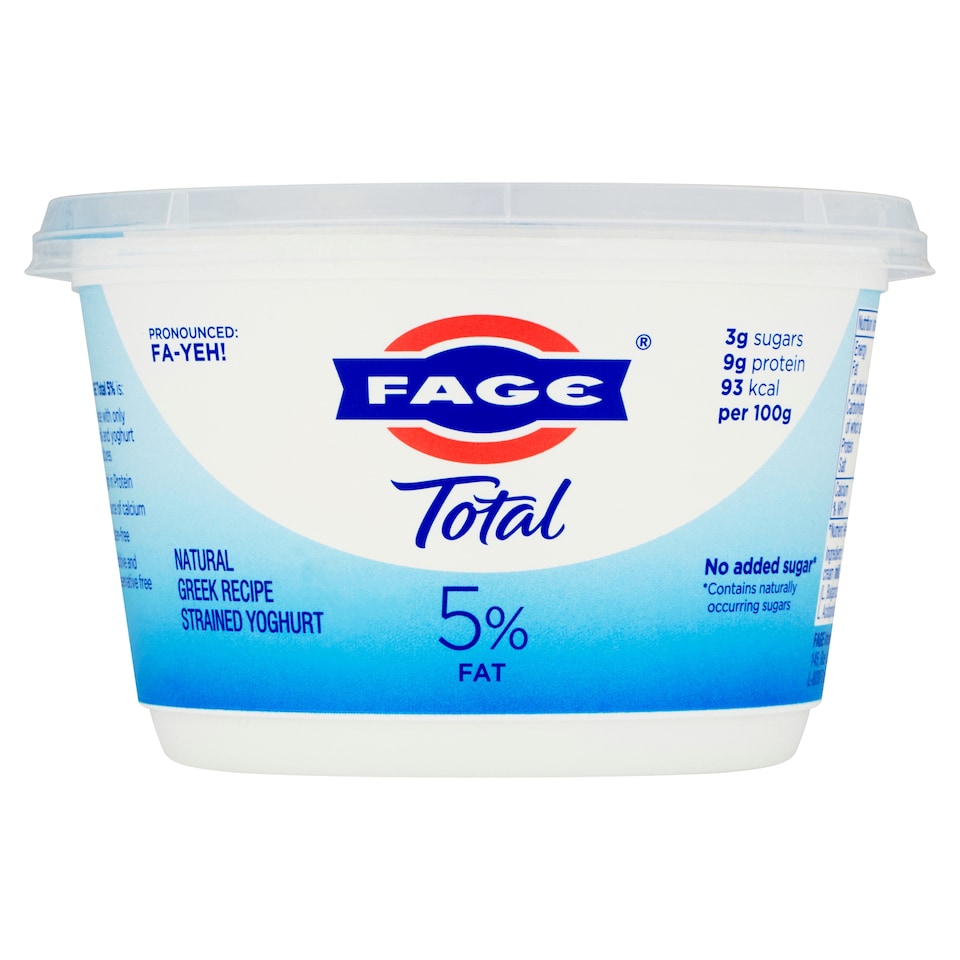 Fage Total 5% Fat Greek Recipe Yogurt 450G