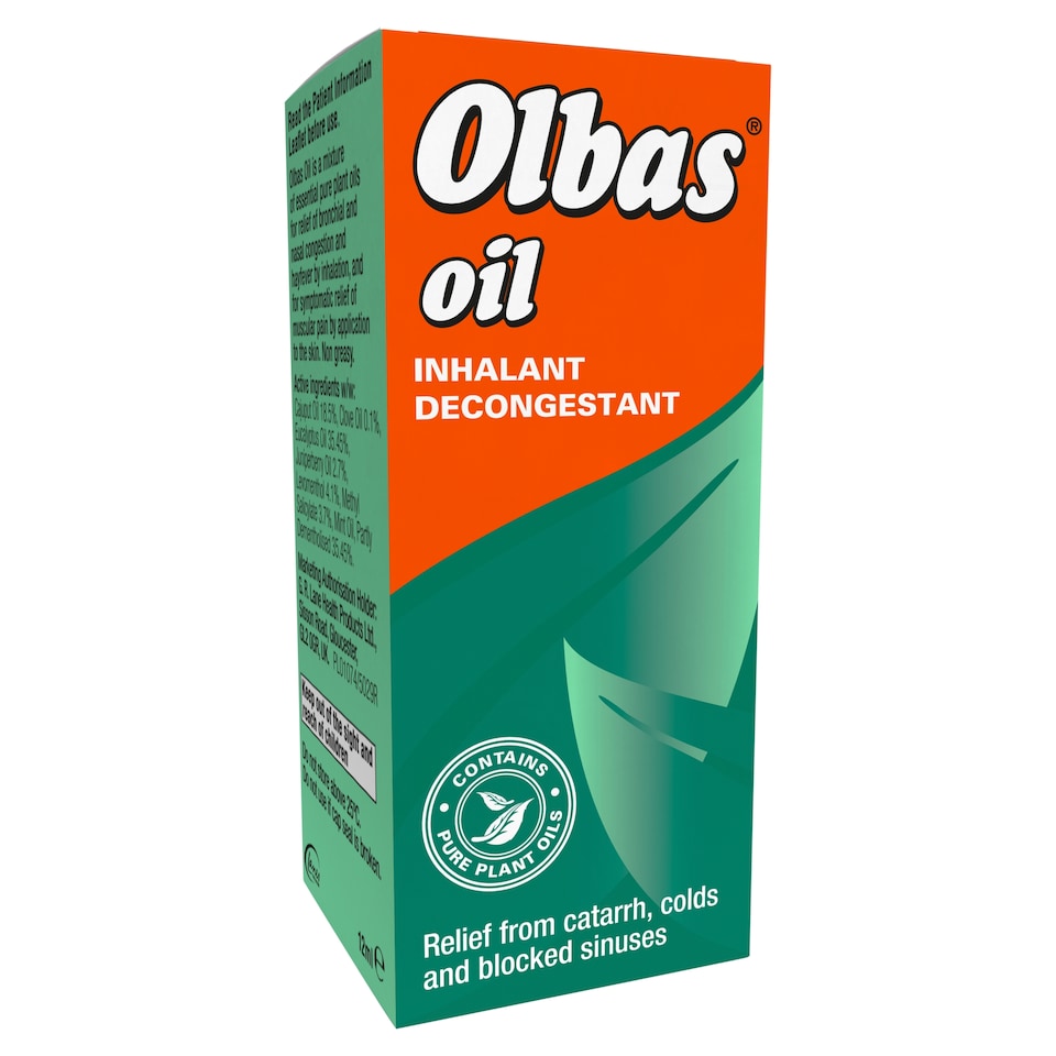 image 1 of Olbas Oil Inhalant Decongestant 12Ml