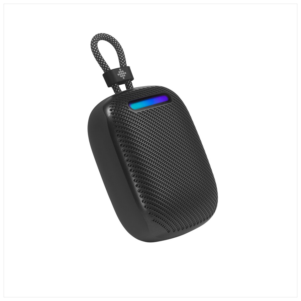 image 1 of Intempo Black Amalfi Mini Bluetooth Speaker