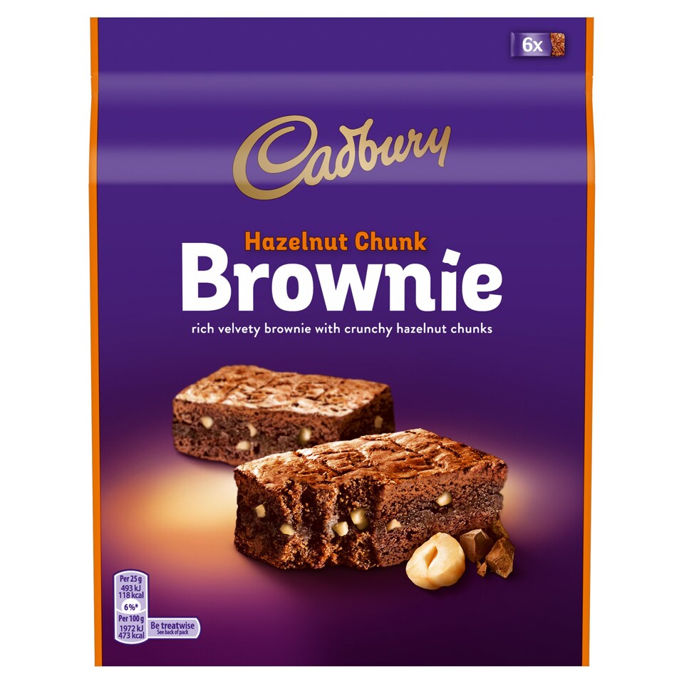 Cadbury Hazelnut Brownie 150G