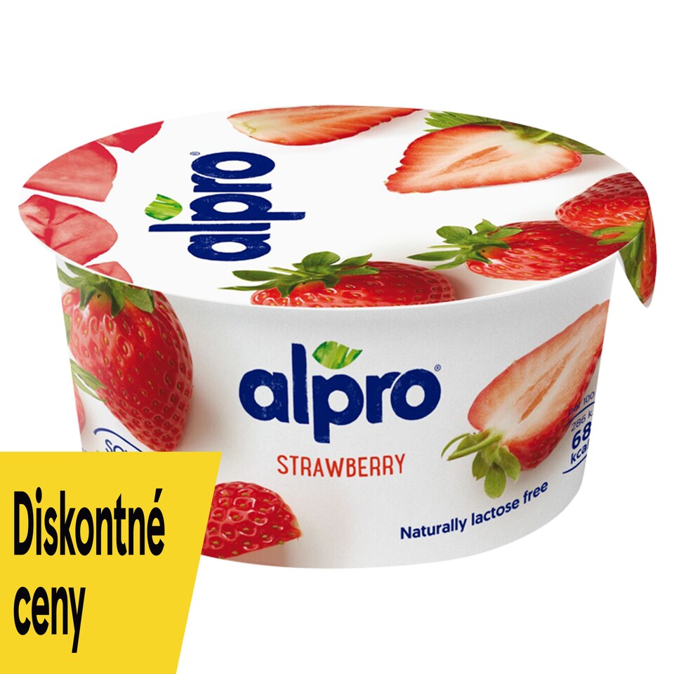 image 1 of Alpro Fermented Strawberry Soy Product 150 g