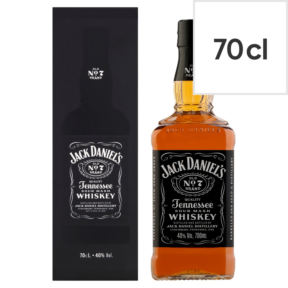 Jack Daniel's Old No. 7 Tennessee Whiskey 70 cL