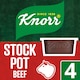 image 1 of Knorr Beef Stock Pot 4 x 28g