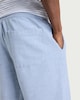 image 3 of F&F Pure Cotton Drawstring Shorts in Blue