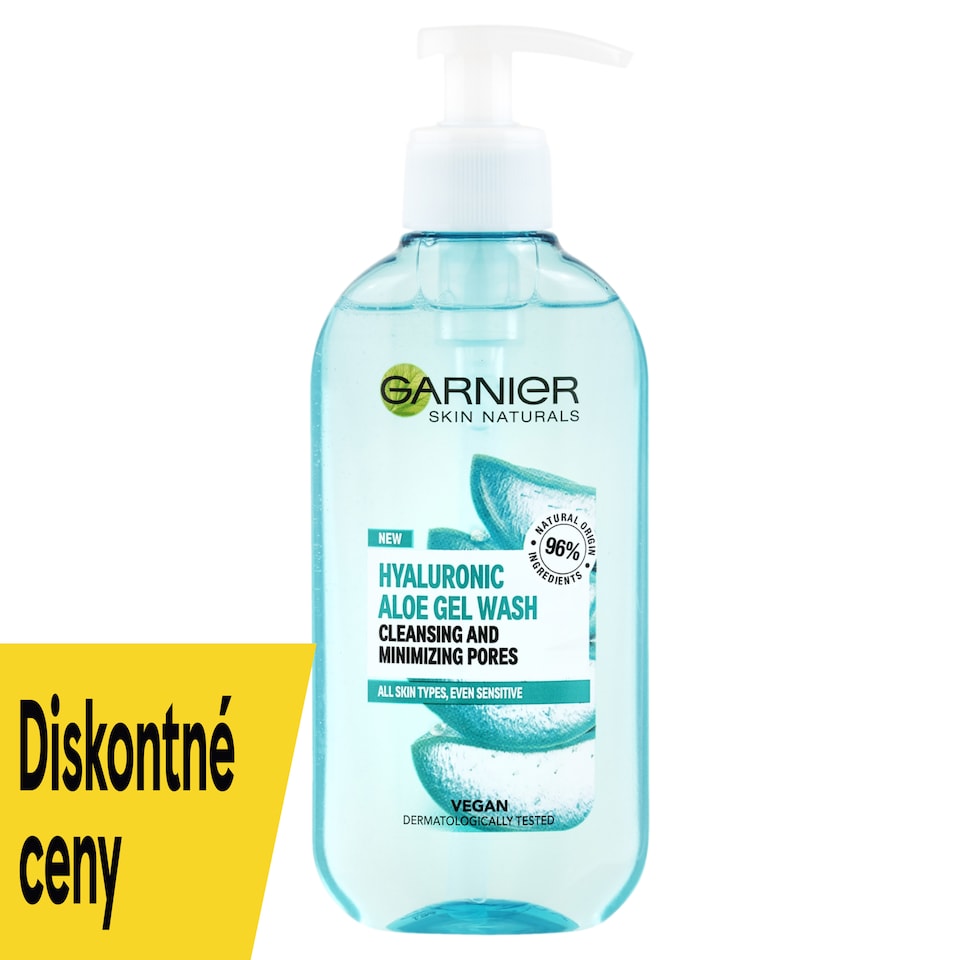 Garnier Skin Naturals Hyaluronic Aloe Cleansing Gel, 200 ml