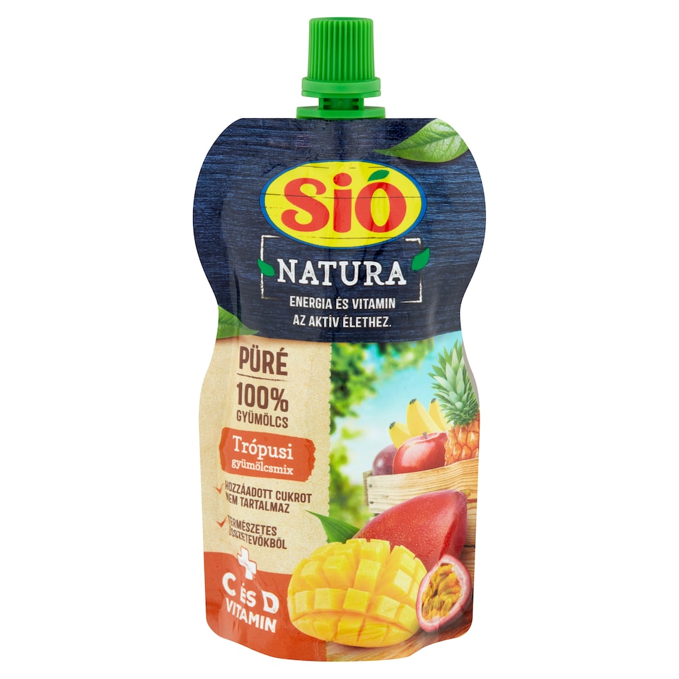 image 1 of Sió Natura Tropical Fruit Mix Puree 120 g