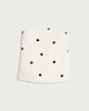 image 4 of F&F Polka Dot Co-ord Bandeau Top in Cream