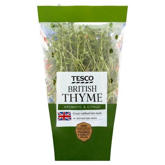 Tesco Medium Pot Thyme Tesco Groceries